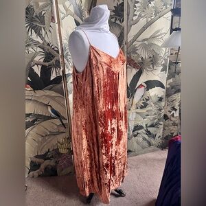 Anthropologie Textured Dress in Copper